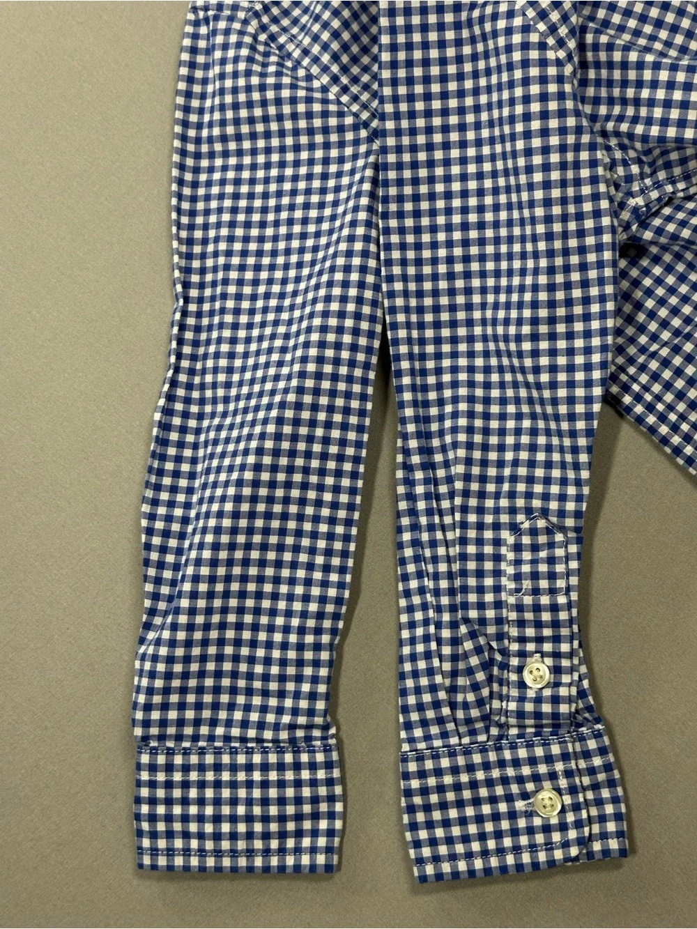 Polo Ralph Lauren Toddler Gingham Natural Stretch Button-Down Shirt - Boys 3/3T